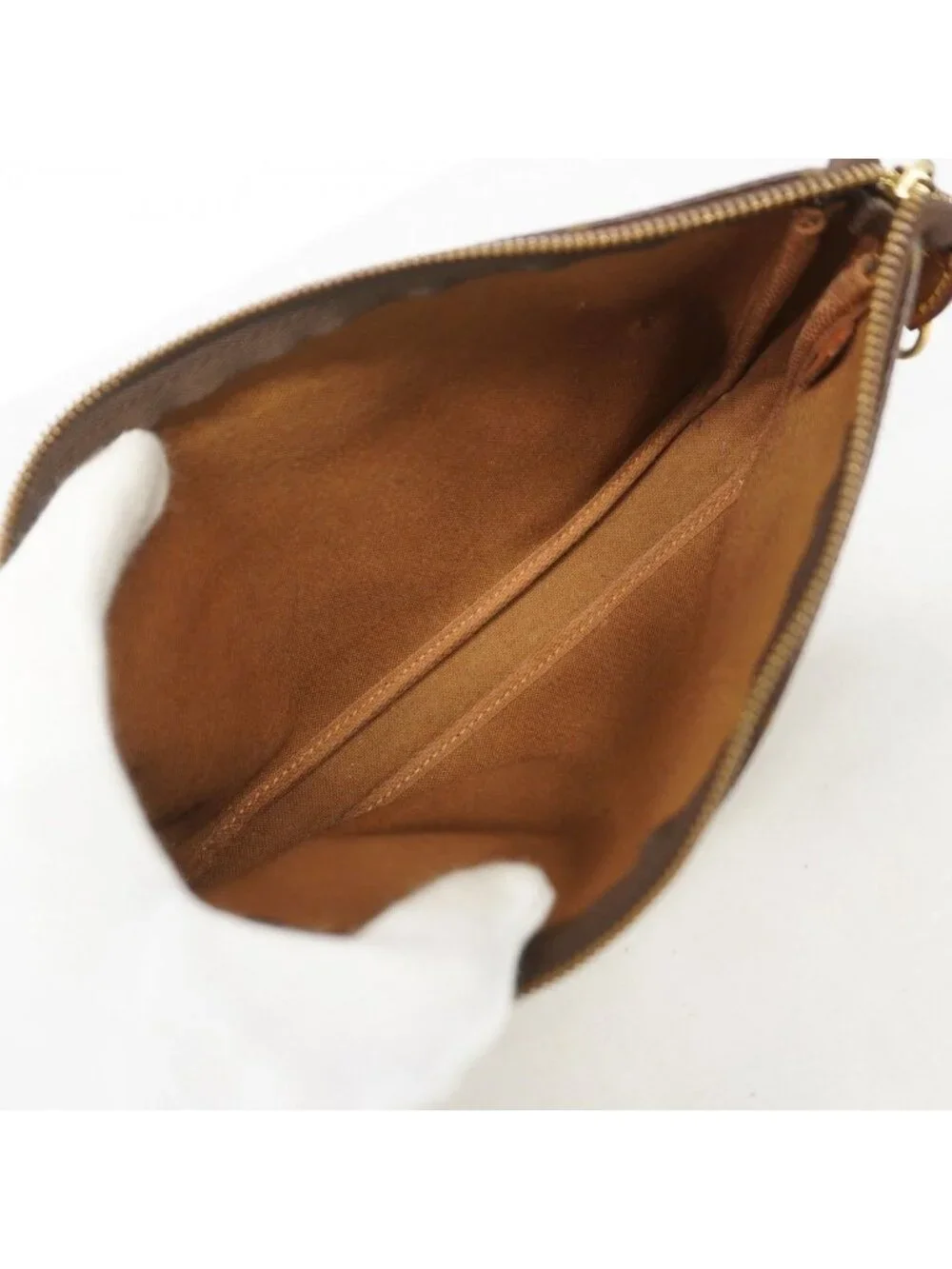 Louis Vuitton Pouch Monogram Pochette Brown